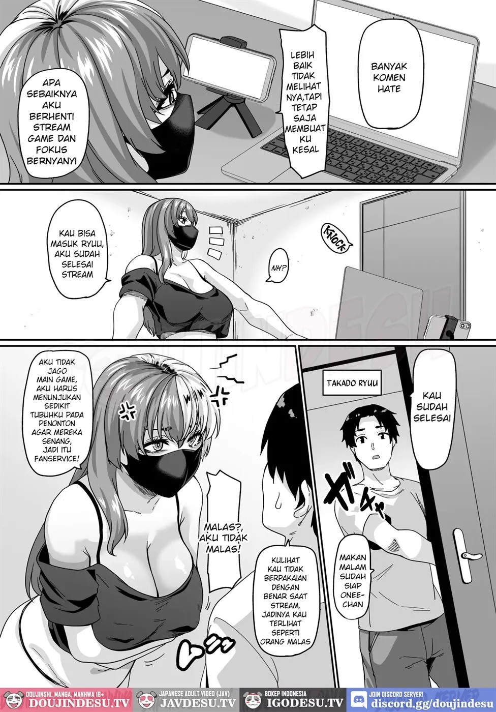 Zubora Ane (Haishinsha) ga Gobaku Ero Buzz Shitakara Hirakinaotte Kyoudai de Ero Haishin suru Waku: Chapter chapter-1 - Page 5
