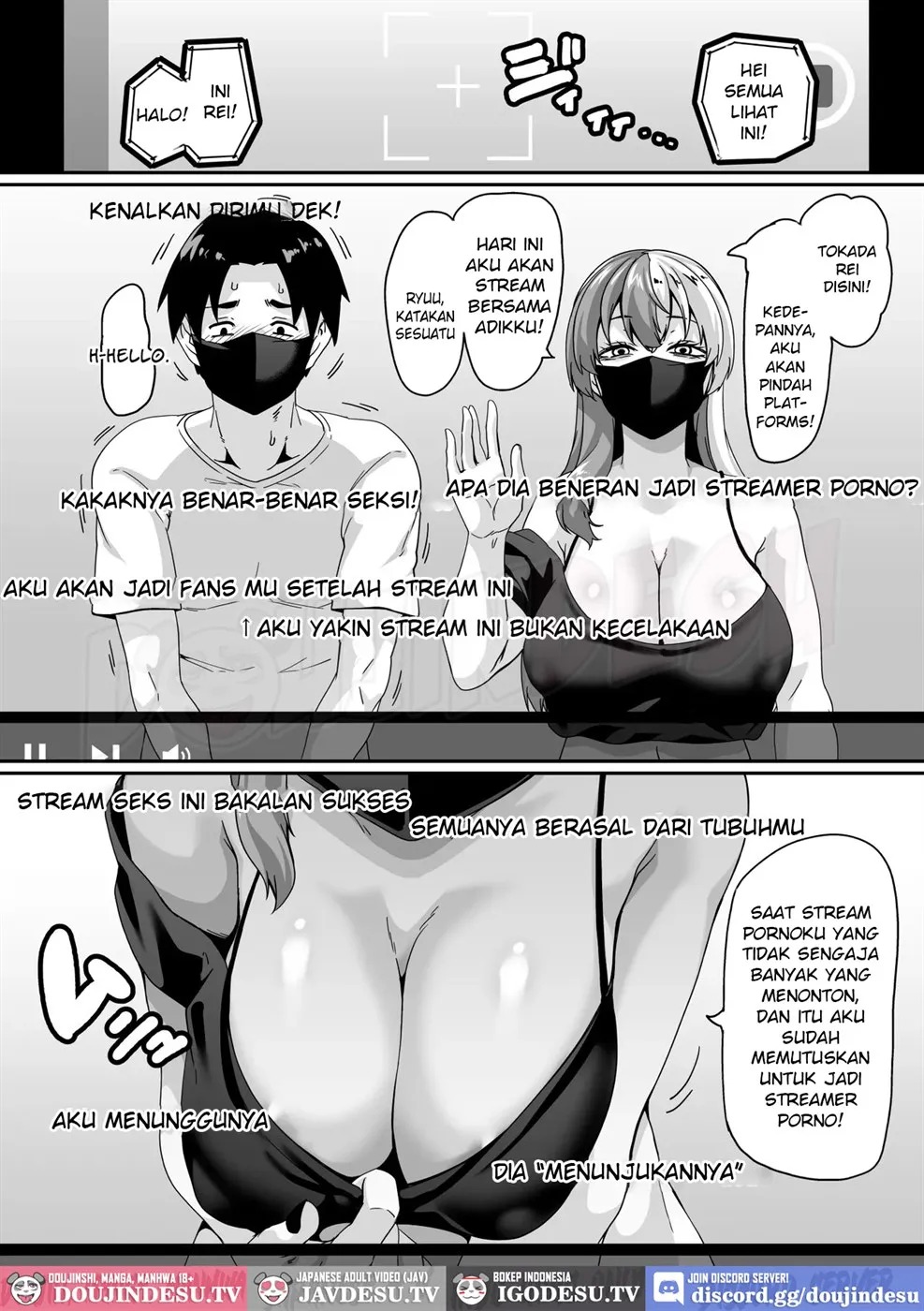 Zubora Ane (Haishinsha) ga Gobaku Ero Buzz Shitakara Hirakinaotte Kyoudai de Ero Haishin suru Waku: Chapter chapter-1 - Page 27