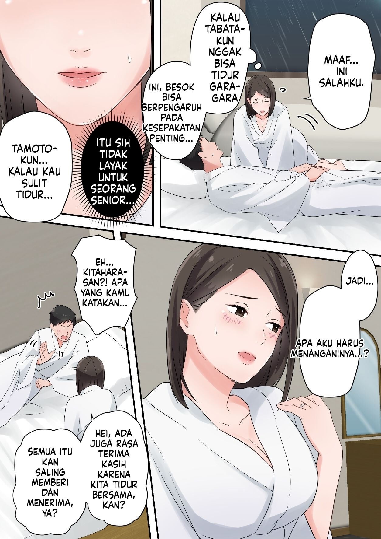 Zutto Akogareteta Hitozuma na Senpai to Amaama Sex Shichatta Hanashi: Chapter chapter-1 - Page 23