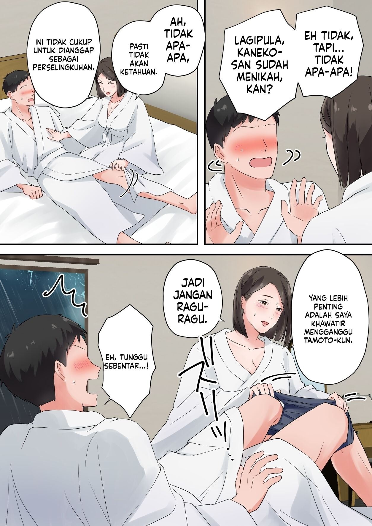 Zutto Akogareteta Hitozuma na Senpai to Amaama Sex Shichatta Hanashi: Chapter chapter-1 - Page 24